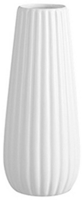 BLOCKMART 簡約陶瓷花瓶, 白色, 1入