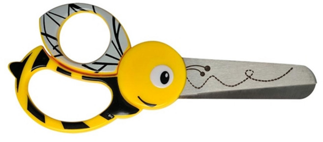 피스카스 어린이 안전가위 애니멀, 꿀벌, 1개