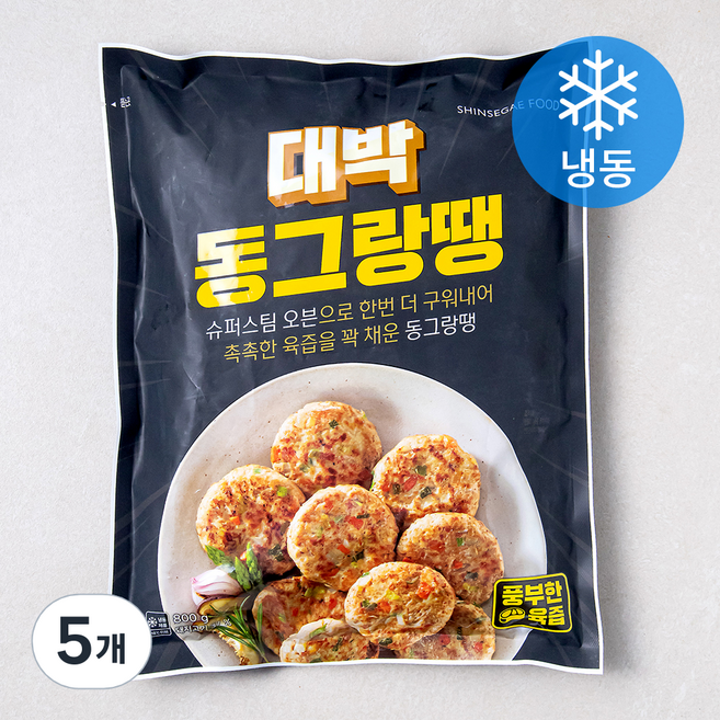 대박 동그랑땡 (냉동), 5개, 800g