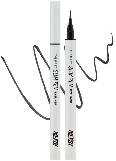 머지 더 퍼스트 슬림 펜 아이라이너 0.45g, SP1 블랙 진, 1개