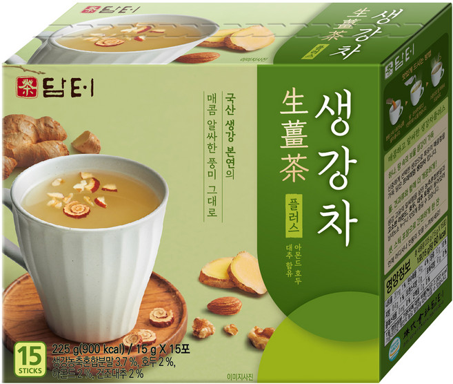 담터 생강차 플러스, 15g, 15개입, 1개