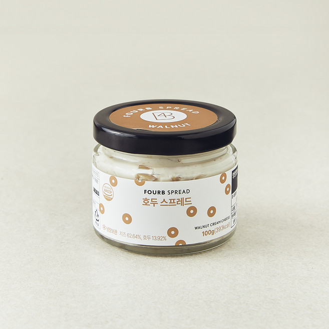 포비아워스 호두 스프레드, 1개, 100g