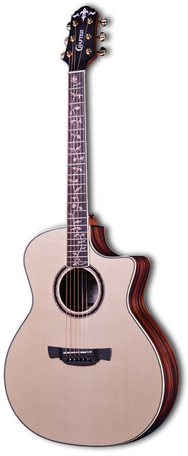 크래프터 기타 KGAE 27 MACASSAR Prestige, 내추럴, KGAE-27 MACASSAR PRESTIGE, 1개