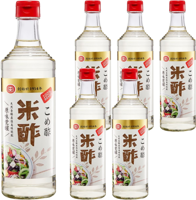 十全 米醋, 500ml, 6瓶