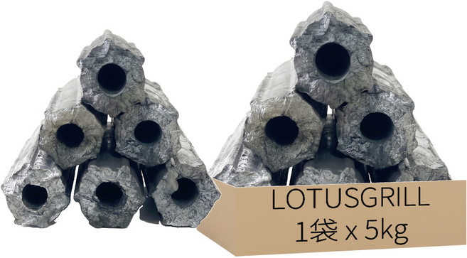 LOTUSGRILL 燒烤無煙炭精 家庭號, 5kg, 1袋