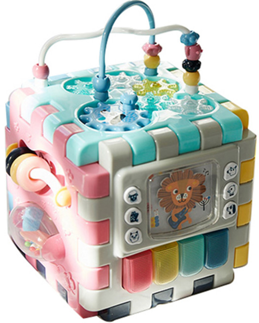 하베브릭스 6in1 변신큐브, 그레이 + 옐로우 + 민트 + 핑크 + 블루 + 네이비