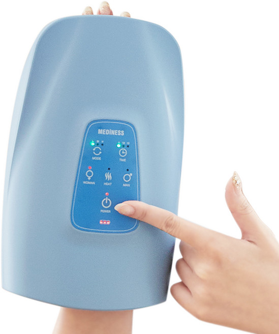 메디니스 포미 케어 손마사지기 M, MVP-5604, 블루