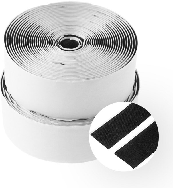 코멧 홈 와이드 롤타입 찍찍이 테이프 50mm x 5m, 1세트