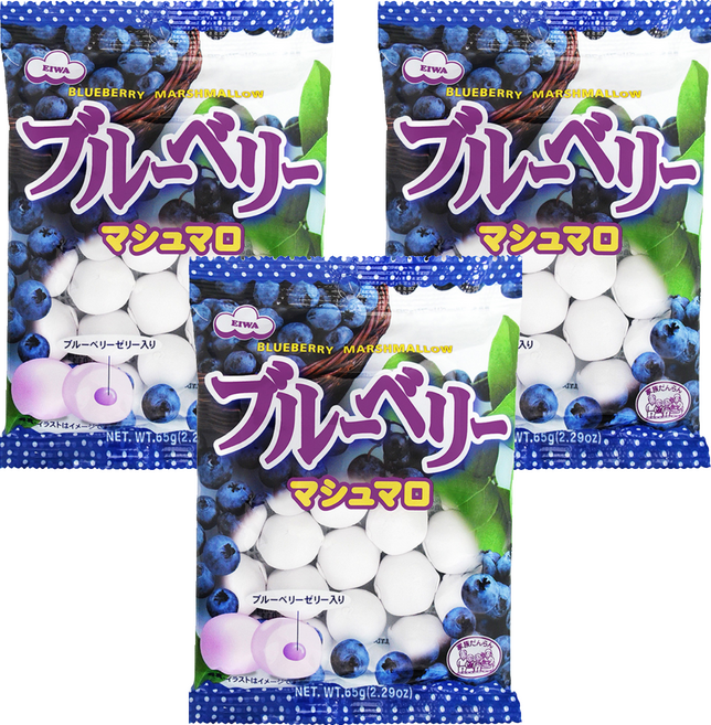 EIWA 夾心棉花糖, 65g, 3包