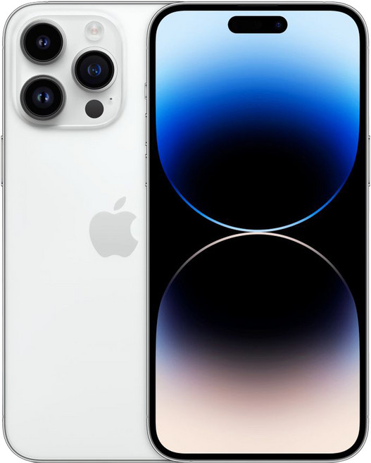 Apple 정품 아이폰 14 Pro Max 자급제, 실버, 128GB