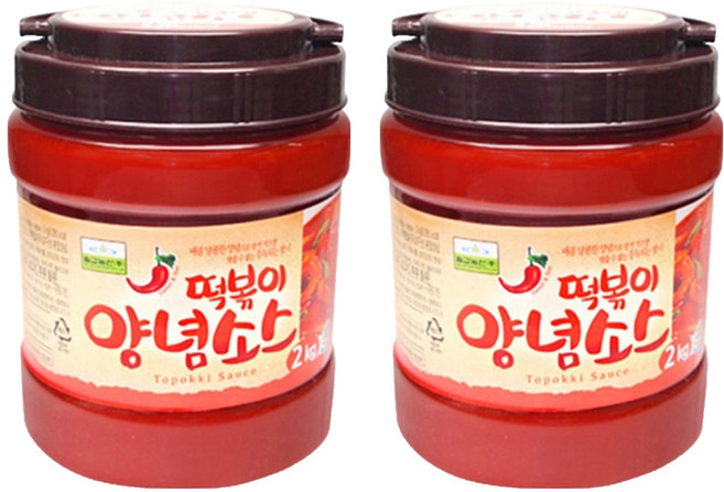 칠갑농산 떡볶이양념소스, 2개, 2kg