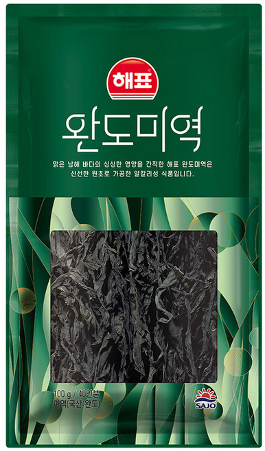 해표 완도 미역, 100g, 1개