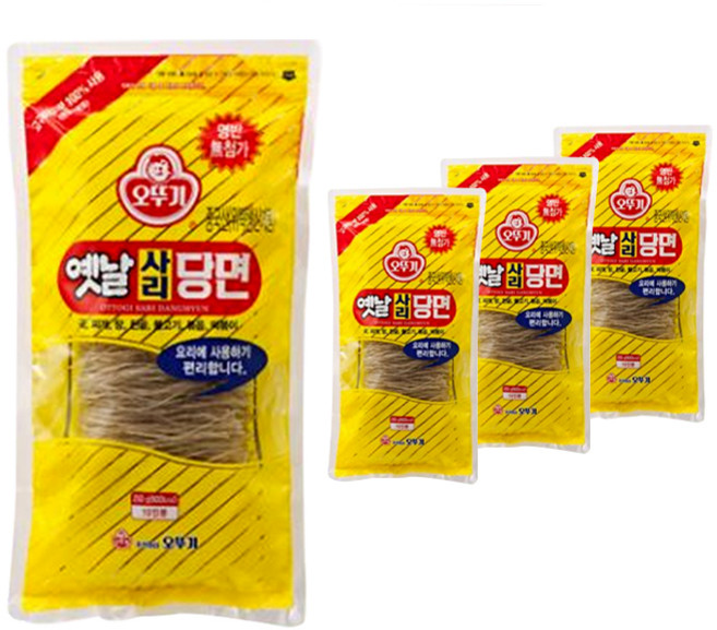 오뚜기옛날 사리 당면, 250g, 4개