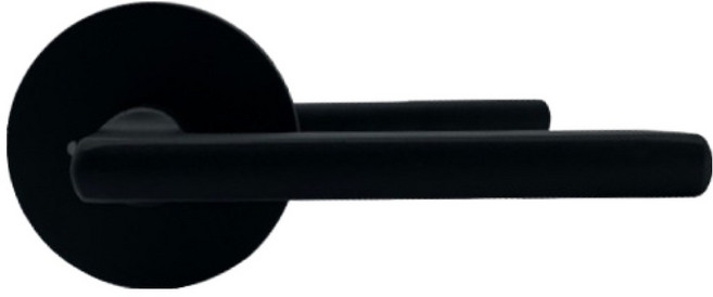 에이팩 버튼형 방문손잡이 1-8 블랙, 1세트