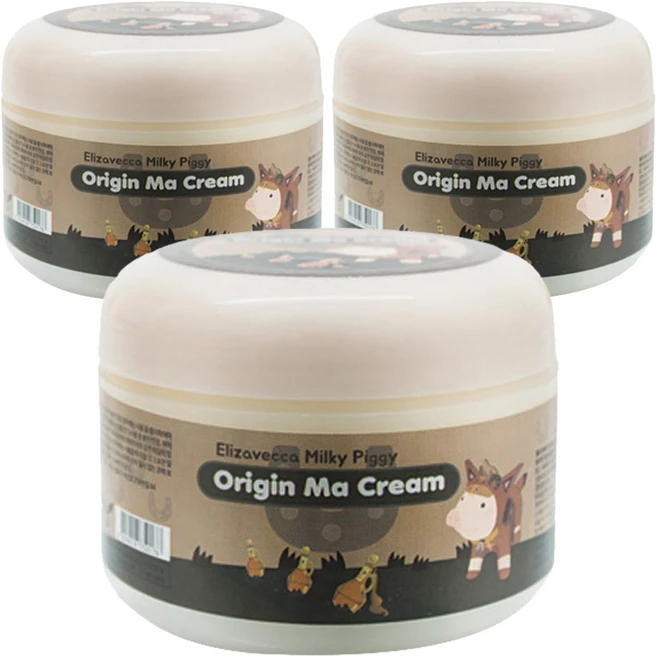 엘리자베카 밀키피기 오리진 마 크림, 100g, 3개 - 쿠팡