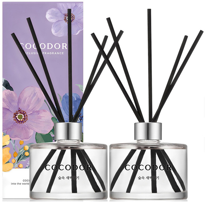 코코도르 퍼퓸 디퓨저, 숲속새벽공기, 200ml, 2개