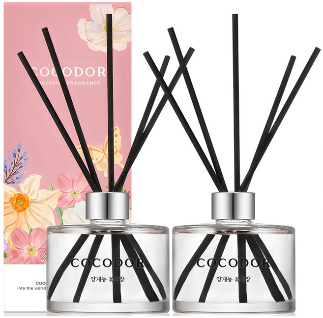 코코도르 퍼퓸 디퓨저, 양재동꽃시장, 200ml, 2개