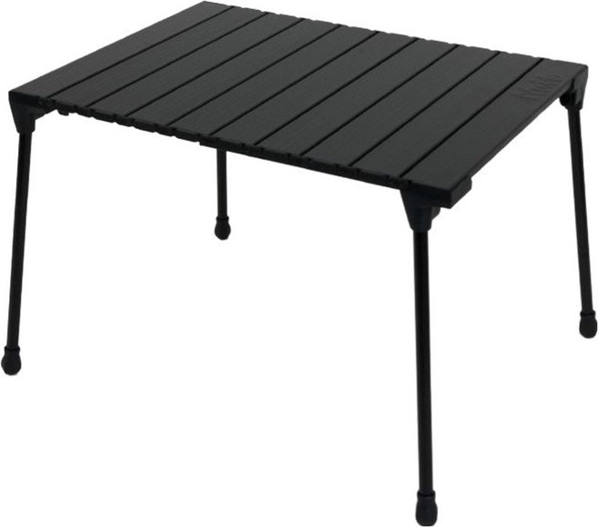 Nuit 努特 擁抱戶外休閒時光 小拾光蛋捲桌 附收納袋 NTT86BK, 黑色