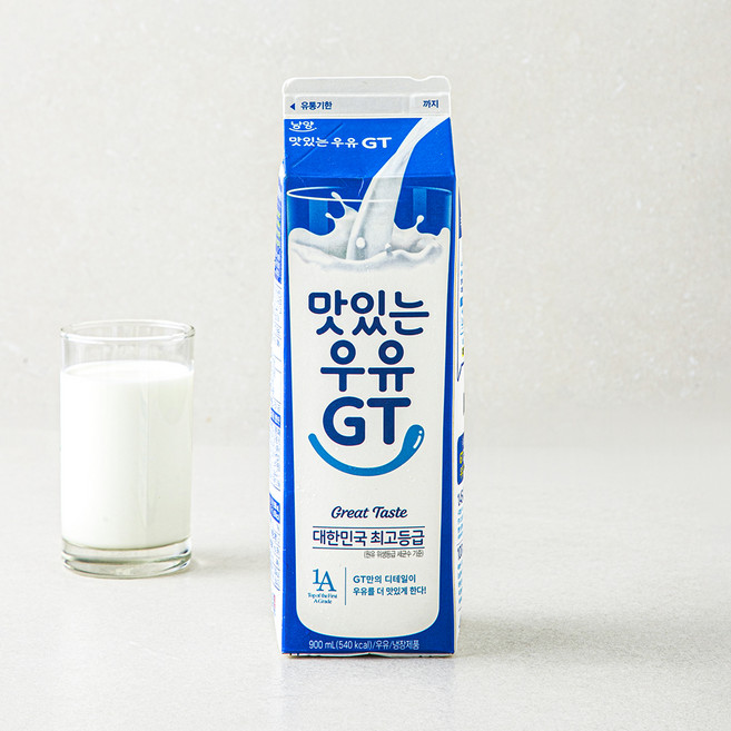 남양유업 맛있는 우유 GT, 900ml, 1개