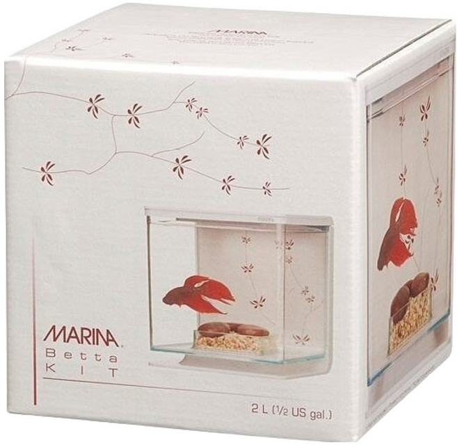 HAGEN MARINA 鬥魚套缸, 現代主義 白色, 1個