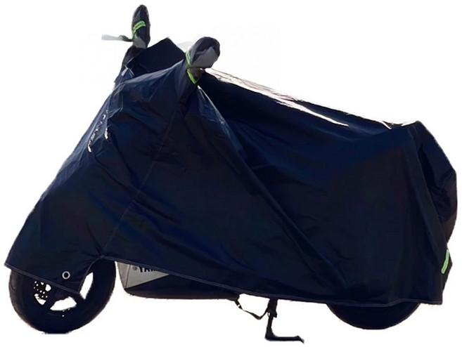機車車罩 素色 有耳款 190T滌綸布 四季通用, 黑色