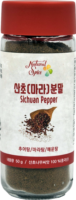 내츄럴스파이스 산초 마라분말, 50g, 1개