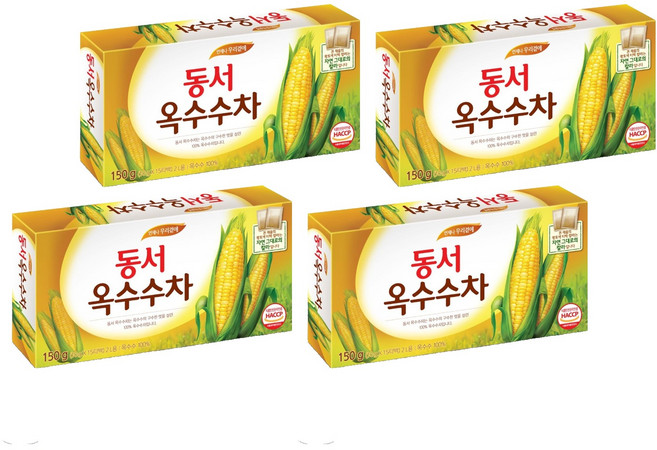 동서 옥수수차, 10g, 15개입, 4개