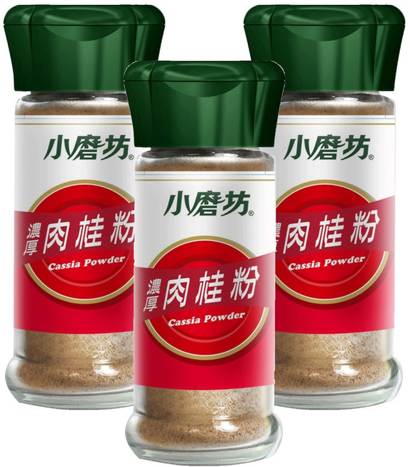 小磨坊 濃厚肉桂粉, 20g, 3瓶