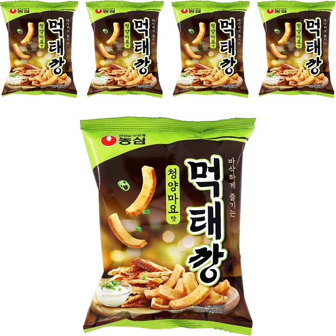 먹태깡 청양마요맛 스낵, 60g, 5개