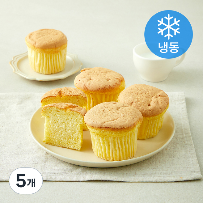 프레시오늘 우리밀 버터 시몬 카스테라 (냉동), 40g, 5개, 5개입