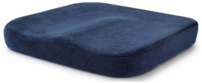 힙앤바디 매쉬 의자 방석, 네이비
