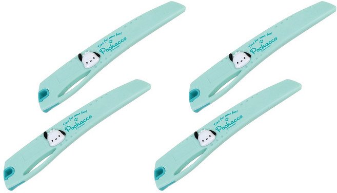 바이하츠 포차코 컷터칼 대 PCT-S, 민트, 4개