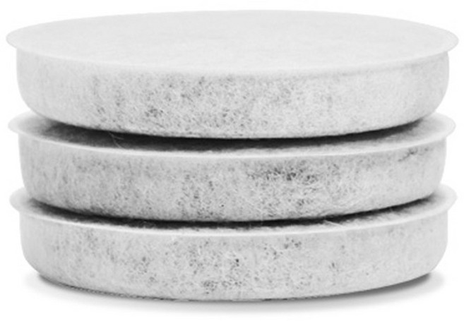 바비온 반려동물 급수기 H2 호환 활성탄 교체용 필터 PF-H2, 3개