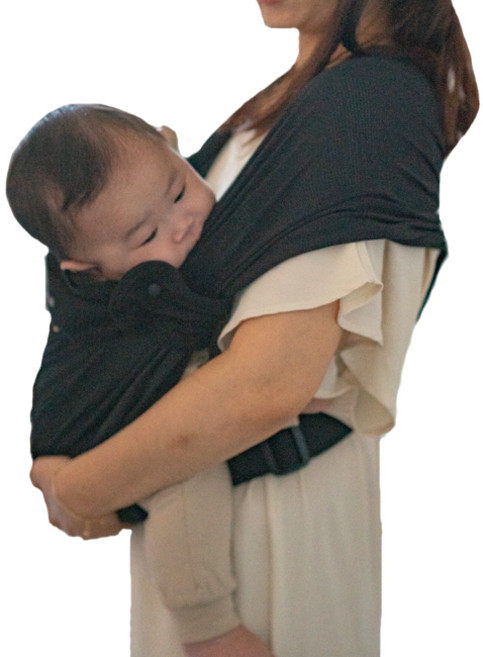 쉐리네뜨 헤드서포터 슬림형 턱받이 침받이, 블랙, 1개