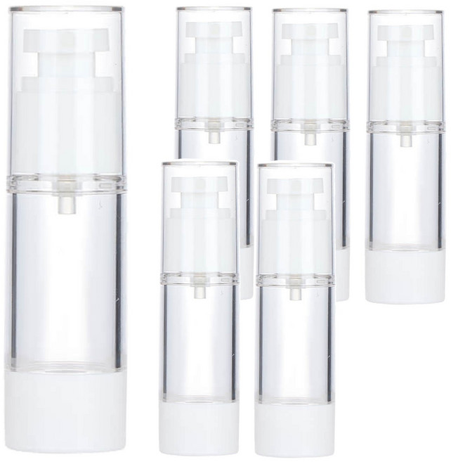 咪咪購物 真空乳液分裝瓶30ml, 單色, 6件