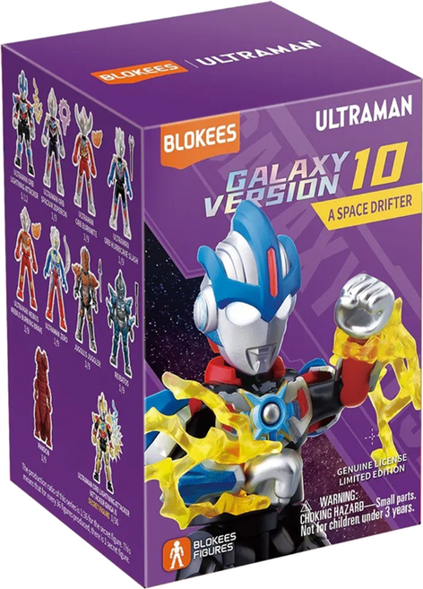 BLOKEES 布魯可 超人力霸王 可動積木公仔群星版第十彈 SH88629 9歲以上, 1盒