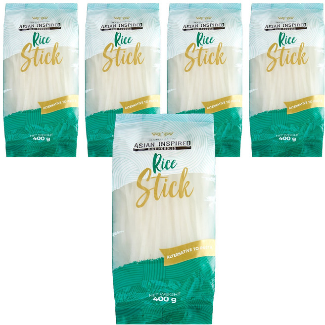 더블드래곤 라이스 누들 쌀국수면 3mm, 400g, 5개