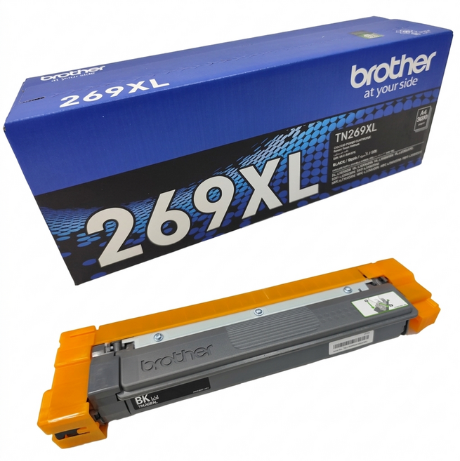 brother 兄弟牌 雷射印表機/複合機碳粉匣 TN269XL, 黑色, 1個