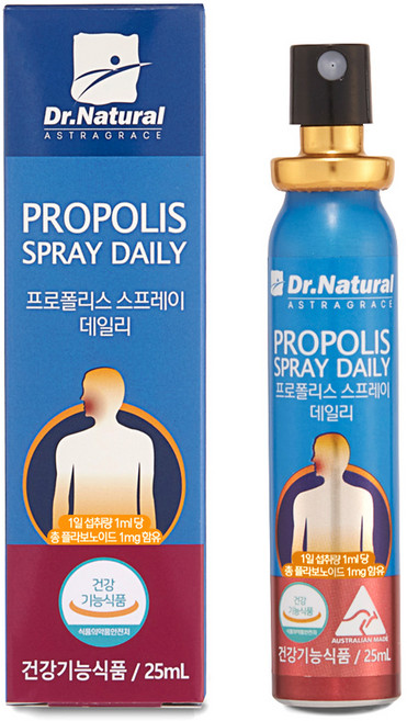 DRNATURAL 프로폴리스 스프레이 데일리, 25ml, 1개