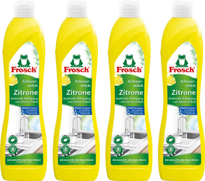 프로쉬 독일 레몬 다목적 인덕션 세정제, 500ml, 4개