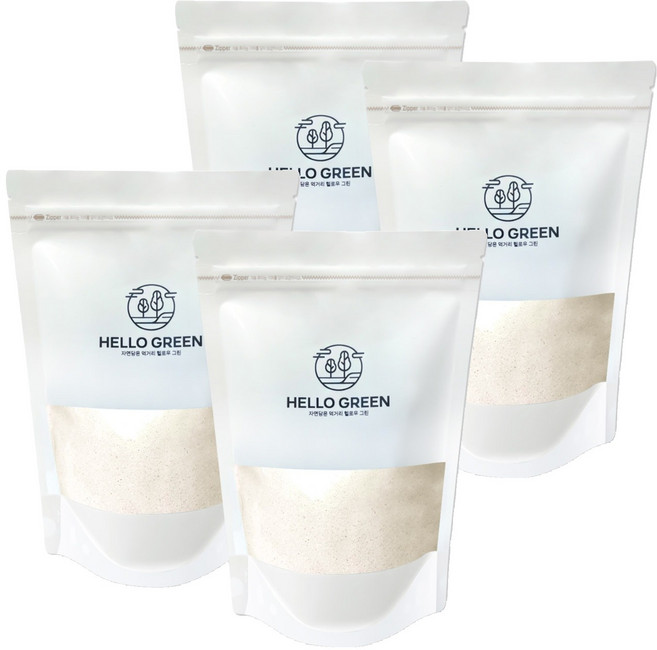 헬로우그린 율무가루, 500g, 1개입, 4개