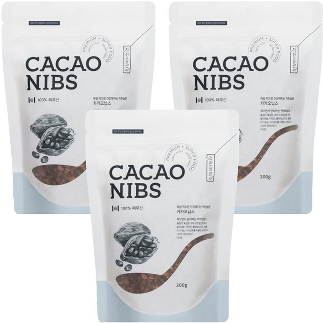 착한습관 카카오닙스, 200g, 3개