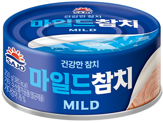 사조 마일드 참치, 250g, 1개