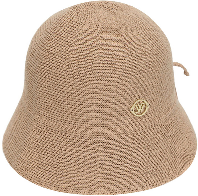 WHITE SANDS 波爾多緞帶鐘形帽, 駝色, 1個