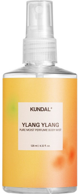 쿤달 퓨어 모이스트 바디미스트 일랑일랑향, 128ml, 1개