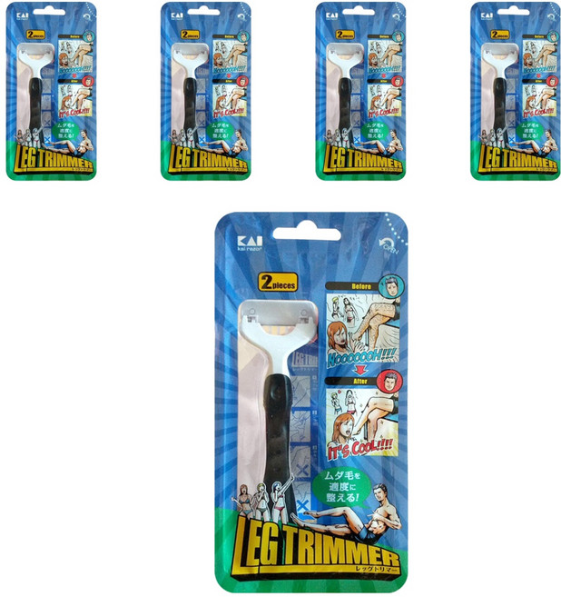 카이 남성용 레그 트리머, 2개입, 5개