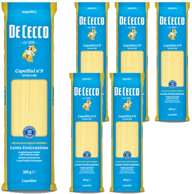 데체코 카펠리니, 500g, 6개