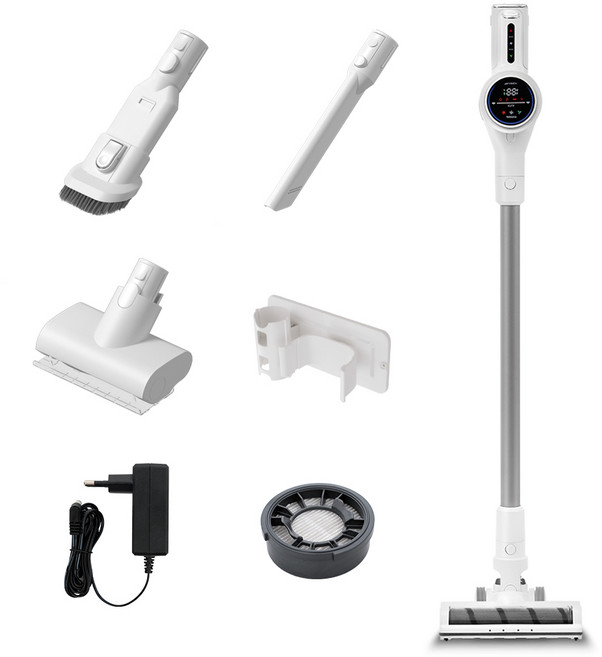 홈앤아트 무선 청소기, 네이처화이트, HAVG-160AW