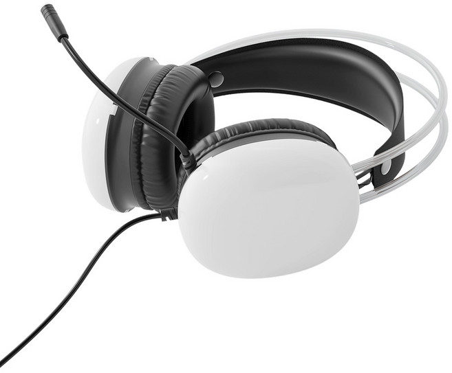 엑토 RGB USB 마이크 초경량 게이밍 헤드셋, GBKS-16, 혼합색상