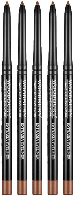 우드버리 엑스트라아시아 아이라이너 0.35g, 쥬얼 브라운, 5개